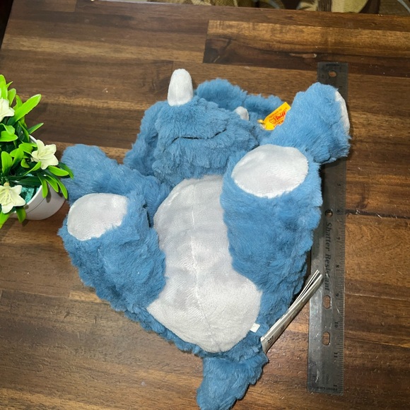 Steiff Dino Plush Dixi Soft Cuddly Premium Stuffed Animal 11” with tags - Picture 4 of 5